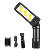 pilelistore Şarjlı Mıknatıslı Çalışma Lambası Kafa Işığı WT-706 thumbnail 3