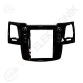 TOYOTA HILUX FORTUNER VIGO 2005-2014 9.7' PIANO BLACK TAC-339 thumbnail 1