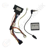 VW Jetta 2006-2010 CR523B ÇERÇEVE SİYAH (manual AC ) 10,1'' (RS-029) thumbnail 2