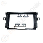 OTO TABLET ÇERÇEVE TOYOTA VERSO 2009-2018 9" GÜMÜŞ TAC-034 thumbnail 2