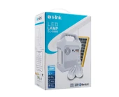 S-Link SL-8699 FM-CD Card-USB-Bluetooth Solar Panel-Led Lamba Taşınabilir Şarj Edilebilir Işıldak thumbnail 5