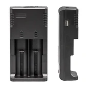 NARİTA HD-8863 18650-26650-16340-14500-AA-AAA 4.2V USB 600MA 2'Lİ PİL ŞARJ CİHAZI thumbnail 2