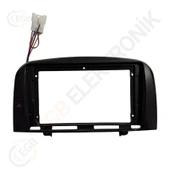 Hyundai Sonato 2004-2008 CR256B ÇERÇEVE SİYAH 9' (RS-002) thumbnail 1