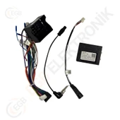 VW UNİVERSAL - CR338B ÇERÇEVE SİYAH 9" (RS-048) thumbnail 2