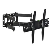 VONTECH VT-752 HC PRO 39'' - 65'' KİLİTLİ HAREKETLİ LCD-LED TV DUVAR ASKI APARATI thumbnail 1