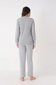 Gri Patlı Pijama Takımı thumbnail 2