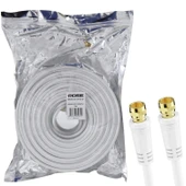 RG6 F Konnektörlü Hazır Kablo 50mt Rose RC-24-50 thumbnail 1