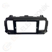 CITROEN JUMPY PEUGEOUT EXPERT 2016-2021 CR027B ÇERÇEVE SİYAH 9" (RS-045) thumbnail 1