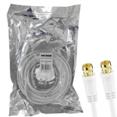 RG6 F Konnektörlü Hazır Kablo 20mt Rose RC-24-20 thumbnail 1