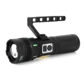 Watton WT-703 15.000 Lümen TG+COB LED Şarjlı El Feneri thumbnail 5