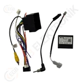 CITROEN C 5 2009-2015 CR023B ÇERÇEVE SİYAH 10,1" (RS-043) thumbnail 2