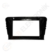 OTO TABLET ÇERÇEVE SKODA OCTAVIA 2015 10.1' PIANO BLACK TAC-353 thumbnail 2