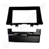 OTO TABLET ÇERÇEVE KIA RIO PICANTO 2017+ 9" PIANO BLACK TAC-101 thumbnail 1