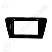 OTO TABLET ÇERÇEVE SKODA OCTAVIA 2015 10.1' PIANO BLACK TAC-353 thumbnail 1