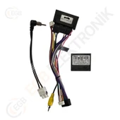 OTO TABLET ÇERÇEVE SKODA OCTAVIA 2015 10.1' PIANO BLACK TAC-353 thumbnail 3