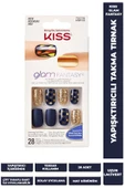 Kiss Jel Takma Tırnak Yapıştırıcılı Ve Çift Taraflı Bant Yapıştıcı Uzun Lacivert thumbnail 1