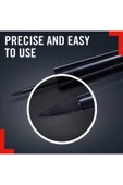 RIMMEL LONDON Stay Matte Powder 001 - Transparent + Siyah Eyeliner - Exaggerate Waterproof Eyeliner thumbnail 5