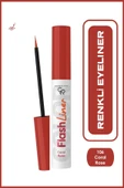 Golden Rose Flash Liner Colered Eyeliner No:106 Coral Rose - Renkli Eyeliner - 8691190535162 thumbnail 1