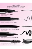 WET N WİLD BREAKUP PROOF WING OUT WATERPROOF LIQUID EYELINER – ULTRA BLACK thumbnail 4