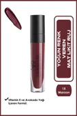 Golden Rose Longstay Liquid Matte Lipstick 15 Avokado Yağlı Kalıcı Likit Mat Ruj 5,5 ml thumbnail 1
