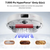Roborock Qrevo Pro Akılı Robot Süpürge Beyaz thumbnail 8