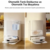Roborock Qrevo Pro Akılı Robot Süpürge Beyaz thumbnail 7