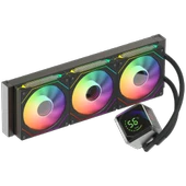 GameBooster SIGHT PRO 360B ARGB Curved Ekran 360mm Siyah İşlemci Sıvı Soğutucu GB-LCS-SP360B thumbnail 4