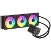 GameBooster SIGHT PRO 360B ARGB Curved Ekran 360mm Siyah İşlemci Sıvı Soğutucu GB-LCS-SP360B thumbnail 1