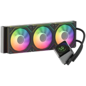 GameBooster SIGHT PRO 360B ARGB Curved Ekran 360mm Siyah İşlemci Sıvı Soğutucu GB-LCS-SP360B thumbnail 5