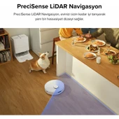 Roborock Qrevo Pro Akılı Robot Süpürge Beyaz thumbnail 9