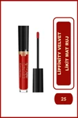 Max Factor Lipfinity Velvet Likit Mat Ruj 025 Red Luxry 3.5 ml 17ıv thumbnail 1