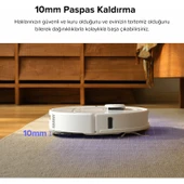 Roborock Qrevo Pro Akılı Robot Süpürge Beyaz thumbnail 10