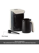 Karaca Hatır Köz Türk Kahve Makinesi Krem 5 Fincan Kapasiteli Bol Köpüklü thumbnail 3