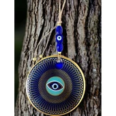 Gold Puantiyeli Nazar Boncuklu Göz Duvar Süsü thumbnail 4