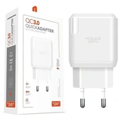 Powerway Qc3 3 Amper 18w Tüm Telefonlarla Uyumlu Usb Hızlı Şarj Adaptörü thumbnail 1