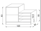 Kuzeylife Vesta Ayakkabılık Kayar Kapak thumbnail 6