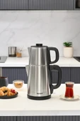 Homend Royaltea 1728h Su Isıtıcı & Çay Makinesi Inox thumbnail 1