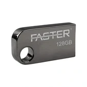 Faster 128 Gb Mimi Serisi Usb 3.0 Yüksek Hızlı Metal Flash Bellek thumbnail 3