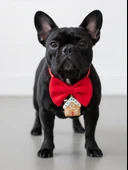 Ginger Home Küçük Irk Köpek Papyon Tasması | Kırmızı Fiyonk Boyun Aksesuarı | Noel Temalı Köpek Süsü thumbnail 7