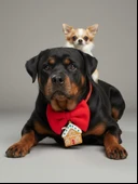 Ginger Home Köpek Papyon Tasması | Kırmızı Fiyonk Boyun Aksesuarı | Noel Temalı Köpek Süsü | Orta ve Büyük Irklar İçin thumbnail 4