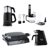 Arnica 4'lü Elektronik Çeyiz Seti St-90010 Siyah thumbnail 1