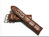 Fado&Her Saate Uyumlu Hakiki  Deri Saat  Kordonu  Kahverengi  20  mm  (301 ) thumbnail 1