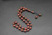 Beyzi Model Kırmızı Damla Oltu Taşı Tesbih st000152 thumbnail 1