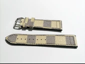 Fado   Burberry &  Fosil  Kumaş Yüzeyli Saat Kordonu Uyumlu 20   mm(  207 ) thumbnail 2