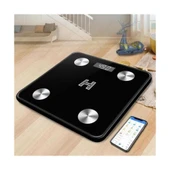HZL Dijital Tartı, Yüksek Hassasiyetli Akıllı Elektronik Tartı, Vücut Ağırlığı Ölçer, Sağlık Takip ve Hedef Belirleme Özellikli Profesyonel Ev Tartısı thumbnail 4