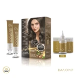 MAXX DELUXE BEAUTY EXPERT 6.11 Yoğun Koyu Küllü Kumral Set Boya thumbnail 1