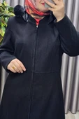 Kadın Giyim Kapşonlu Tam Boy Mevlana Kaşe thumbnail 5