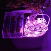 Greyder Gd957 Şerit Pilli Aydınlatma 3 Metre 30 Adet Beyaz Peri Led thumbnail 5