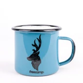 FreeCamp Campers Emaye Mug 350ml-MAVİ thumbnail 1