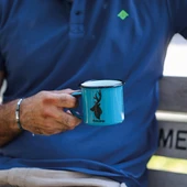 FreeCamp Campers Emaye Mug 350ml-MAVİ thumbnail 6